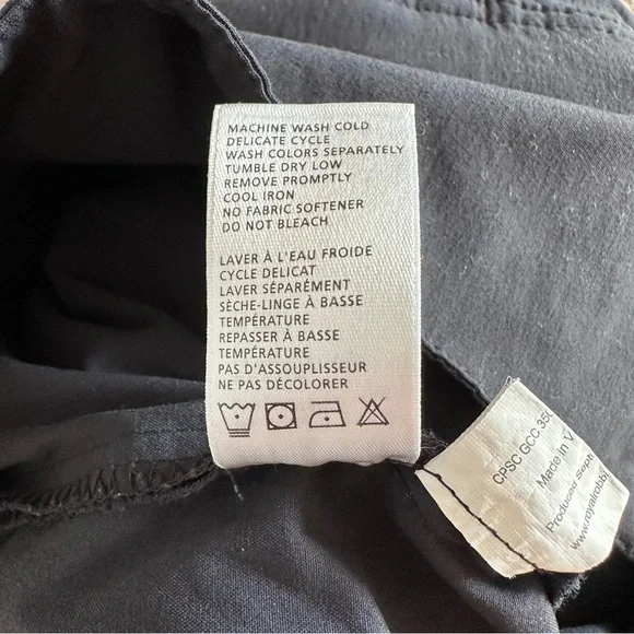 Royal Robbins Black Quick Dry Hiking Travel Skort Stretch Women’s 6 - Picture 10 of 12